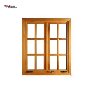 NFRC AS2047 Windows Standar Cina Aluminium Profil Kayu Komposit Windows