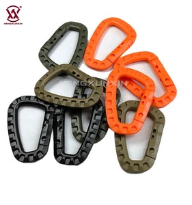 Suministro de Fábrica Ganchos de Mosquetón de Plástico Tácticos Mosquetones de Plástico Negros Clip de Plástico Mosquetón a Presión - Product Image 5