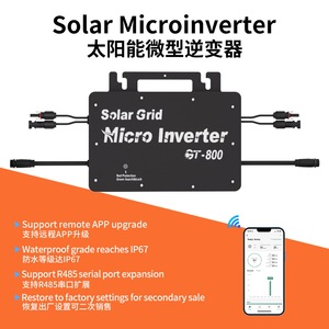 Microinversor Solar de Red de 700W 110V/220V, Salida Única, Inversor de CC a CA, Impermeable IP66, Certificado VDE - Product Image 5