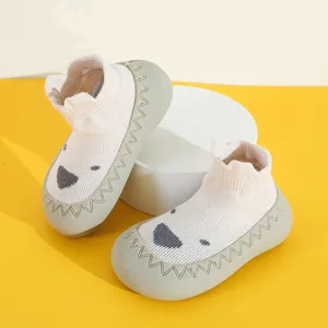 ถุงเท้ากันลื่นสำหรับเด็กทารก,ถุงเท้ากันลื่นทำจากผ้าฝ้ายสัตว์น่ารักชั้นสำหรับเด็กชายและเด็กหญิง