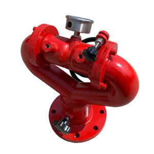 Canon à eau manuel en alliage d'aluminium rouge, vente directe usine 2026 / Lance-éau / Pistolet à eau industriel / Canon à eau anti-émeute - Product Image 2