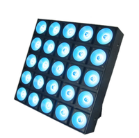 DJ Lumières DMX Contrôle 25pcs 15W RGBW 4in1 Faisceau 5x5 LED Matrice Blinder Scène Disco lumière
