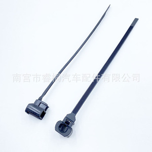 Attaches de câbles en nylon autobloquantes Shuangxuan pour automobile, noires, spécification unique, pour câblage automobile - Product Image 2