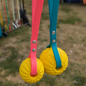 Proveedores de mascotas Mascota, cubierta de pelota para mascotas, soporte para pelota de tenis, ligero, fácil instalación, juguete para tirar de perro con correa de gancho - Product Image 2