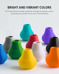 เส้นพลาสติกสำหรับเครื่องพิมพ์สามมิติขนาด 1.75 มม. น้ำหนัก 1 กก. วัสดุ ABS TPU PETG PLA - Product Image 5