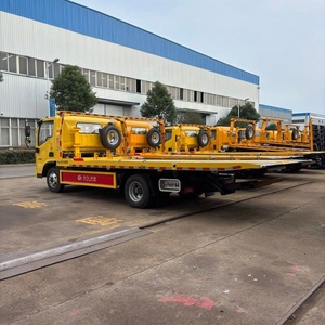 Foton aumark 4x2 kéo xe <span class=keywords><strong>t</strong></span>ải 3-5 <span class=keywords><strong>t</strong></span>ấn phẳng phá hủy xe <span class=keywords><strong>t</strong></span>ải cho đường cứu hộ trên bán - Product Image 4