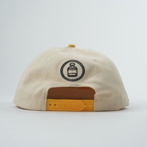 Gorras Snapback de 5 Paneles de Alta Calidad, 100% Algodón, Dos Tonos, Etiqueta Personalizada, Gorra Suave Sin Estructura, Logotipo Bordado, Diseño de Hojas Tropicales para Exteriores - Product Image 5