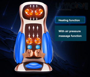 Luyao Entspannungs-Massagesessel mit Shiatsu-Knet-, Klopf-, Luftkompressions- und Vibrations-Wärmekissen-Funktion, verstellbar für den ganzen Körper - Product Image 3