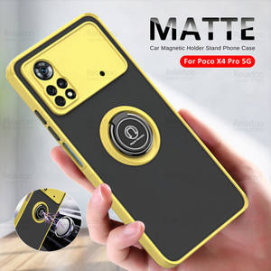 PocoX4 <span class=keywords><strong>Pro</strong></span> 5G-funda con soporte magnético para Xiaomi <span class=keywords><strong>Poco</strong></span> X4Pro Pocco <span class=keywords><strong>X4</strong></span> PocoX4Pro, carcasa protectora para cámara NFC - Product Image 1