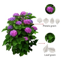 AK Sugarpaste Hydrangea Daun & Kelopak Silikon Cetakan Veiner Alat Membuat Bunga Veiner Set untuk Dekorasi Kue VM122 & VM108