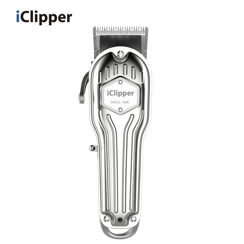 IClipper-K9新着新デザインプロフェッショナル充電式電気ヘアカットバリカン