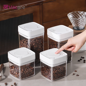 Conteneurs de rangement de cuisine multifonctionnels Vacare au design moderne, avec couvercles, forme rectangulaire, technique d'injection, matériau PET - Product Image 5