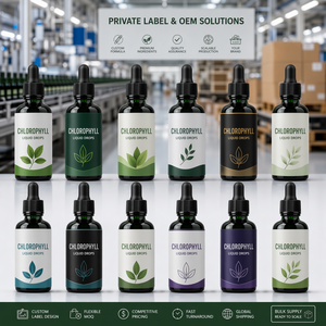 Gocce di Clorofilla Liquida OEM ODM Senza Alcool, Vegane, Senza Glutine, Integratore di Clorofilla per Detox e Salute - Product Image 6
