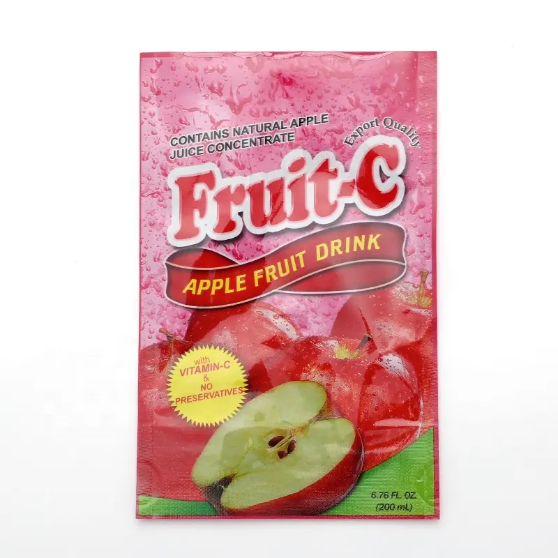 La migliore vendita Stand Up Juice Pouch stampa rotocalco Stand Up Drink Packaging Bags