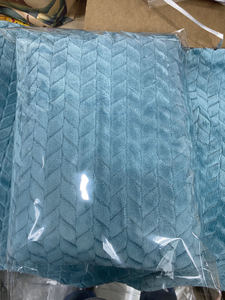Coperta in pile di corallo Super morbida Double face per il nuovo nato carino Design personalizzato a <span class=keywords><strong>stella</strong></span> spessa in pile <span class=keywords><strong>polare</strong></span> di flanella solido gioioso - Product Image 6