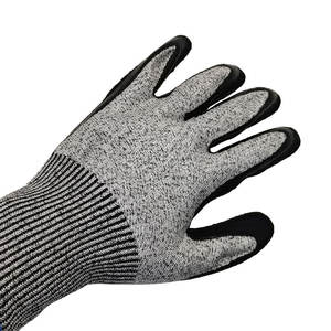 Guantes de Seguridad Resistentes a Cortes, Recubiertos de Látex Arrugado, para Afilar Cuchillos, Protección Anticorte, Jardinería, Industria, Mecánica - Product Image 5