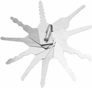 Ensemble d'outils de cueillette de <span class=keywords><strong>serrure</strong></span> en acier inoxydable <span class=keywords><strong>professionnel</strong></span> <span class=keywords><strong>Kit</strong></span> de clé de serrurier - Product Image 5