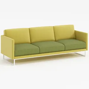 Mlesun Furnitur Komersial Penggunaan Umum dan Sofa Kantor Furnitur Penerimaan Sofa Ruang Tamu