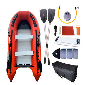 เรือเป่าลมพื้นอลูมิเนียมออกแบบได้ตามต้องการขนาด2.3ม. ถึง4.5ม. เรือกู้ภัยเป่าลมเร็วสำหรับมหาสมุทร - Product Image 4