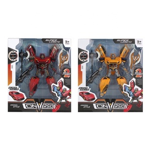 Bán Buôn Giá Rẻ Trẻ Em Biến Dạng Xe Nhựa Xe Ô Tô Robot Biến Đổi Xe Đồ Chơi - Product Image 5