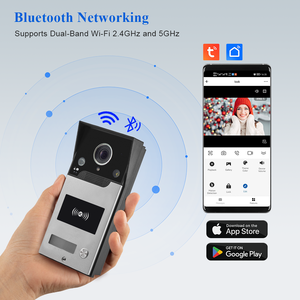 Xinsilu กริ่งประตูไร้สาย <span class=keywords><strong>IP</strong></span> HD, กริ่งหน้าประตูอัจฉริยะกันน้ำพร้อมการ์ด IC สำหรับรักษาความปลอดภัยบ้าน - Product Image 2