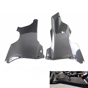 Carenado Inferior de Motor de Carbono Seco 3K para Kawasaki ZX-10R 2021-2025 - Product Image 1