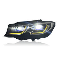 Nuevo Sistema de Luces LED JY para BMW Serie 3 G20, Faro Delantero G28 2018-2022, 12V, Amarillo Blanco, DRL, Sistema de Luces de Circulación Diurna Láser de Doble Color