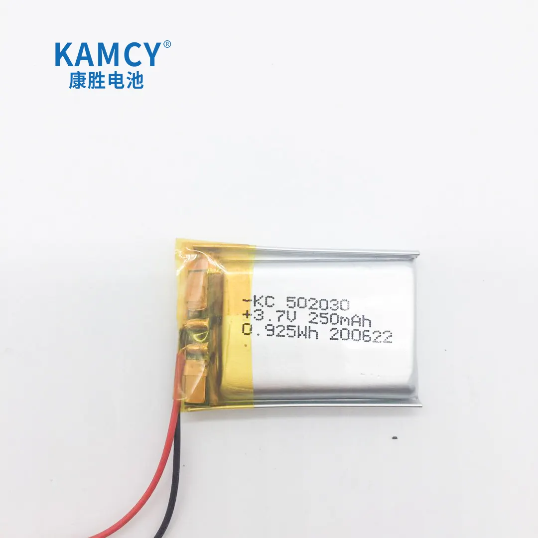 Batterie li-polymère Rechargeable, 502030 3.7v, 250mah, haute qualité, pour instrument de beauté
