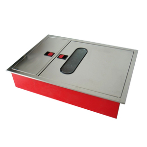 Vente chaude Bonne Qualité encastré Double horizontale-MS/SS surface Double vertical en acier Inoxydable - Product Image 2