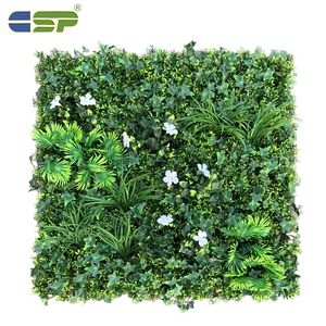 Thiết Kế Mới Rừng Phong Cách Dọc Nhà Máy Tường Tường Nhân Tạo Treo Nhà Máy Màu Xanh Lá Cây Cỏ Tường Cỏ Nhân Tạo Cho Trang Trí Nội Thất - Product Image 2