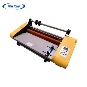 Machine à plastifier électrique Nantong 358 560x250x270mm, plastification à chaud et à froid pour photos, publicités et films - Product Image 4