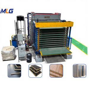 Máquina Automática de 10 Capas y 800 Toneladas para Contrachapado Recubierto con Película, Máquina de Prensado en Caliente para Laminado de Melamina en Contrachapado - Product Image 1
