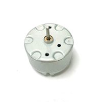 Motor DC Mikro 32mm RF-500tb-12560 Kecil Berbahan Brushed 1.5V 3V 4V 6V 9V 12V untuk Motor Penggulung Jam Tangan, Motor DVD, Motor Audio