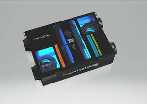 Sistema de Intercambio de Aire ERV Industrial para Eliminar Bacterias, 2000m³/h, Control de Velocidad 0-10V, Control Remoto por Aplicación, para Fábrica o Taller - Product Image 5