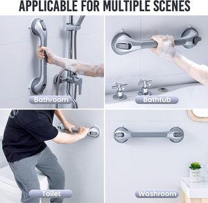 Poignée de sécurité <span class=keywords><strong>pour</strong></span> salle de bains <span class=keywords><strong>douche</strong></span> en plastique ABS <span class=keywords><strong>barre</strong></span> d'appui à succion poignée de soutien <span class=keywords><strong>pour</strong></span> handicapé soins de santé <span class=keywords><strong>barre</strong></span> d'appui à succion <span class=keywords><strong>pour</strong></span> aînés - Product Image 3