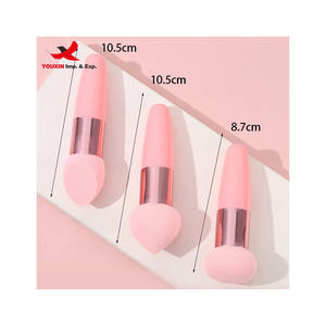 Éponges de maquillage avec poignée, échantillon gratuit, vente en gros à bas prix pour achats mixtes - Product Image 2