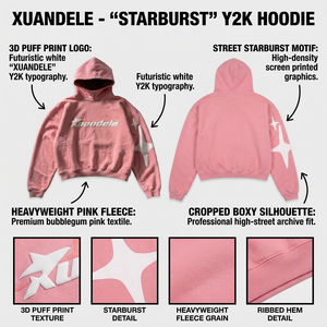 Felpe con Cappuccio Corte Rosa Unisex Personalizzate con Stampa Puff, in Pile Liscio, all'Ingrosso, per Brand di <span class=keywords><strong>Abbigliamento</strong></span> - Product Image 3