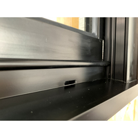 Ventanas Corredizas Verticales de Aluminio de Fabricante con Diseño de Rejillas Delgadas para Casas, Fáciles de Limpiar