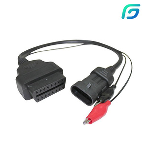 Cable Adaptador de 3 Pines Fiat a OBD2 para Conectar su Fiat, Alfa o Lancia a un Cable de Interfaz de Diagnóstico Compatible - Product Image 3
