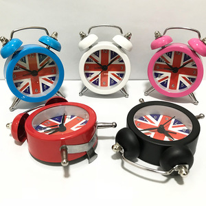 <span class=keywords><strong>Mini</strong></span> kim loại đồng hồ báo thức Công Đoàn jack tiếng Anh phong cách sinh viên kim bảng đồng hồ - Product Image 2