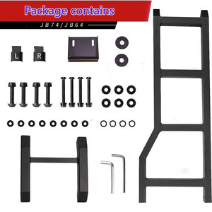 Échelle de hayon intégrée Ambull Factory Wholesale pour <span class=keywords><strong>Suzuki</strong></span> Jimny Sierra JB64 JB74 2019-2024, échelle tout-terrain - Product Image 5