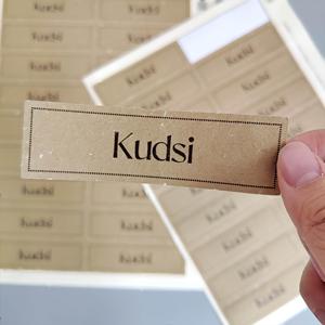 Autocollants personnalisés en papier texturé pour logo d'entreprise, étiquettes de salutation imprimées sur mesure pour scellage - Vente en gros - Product Image 2