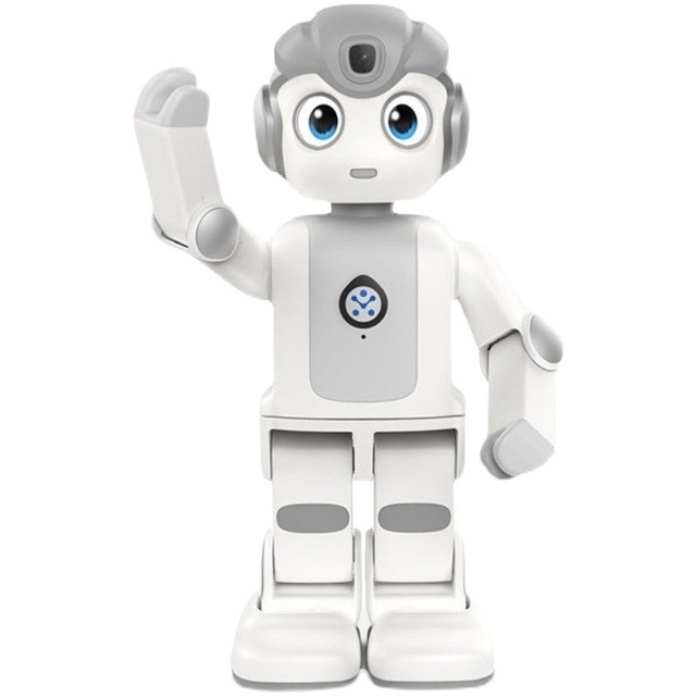 AI Wukong Plastic Smart Educational Robot Children's Companion Intelligent Humanoid LCD Display Can Talk Remote Monitoring Toy