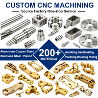 CNC Presisi Khusus 3 untuk Pemesinan Komponen Aluminium Baja Tahan Karat dengan Toleransi Permukaan 0.001-0.005mm