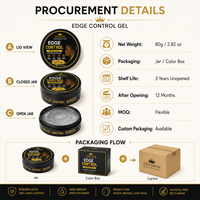 Proveedor de Gel Fijador para Cabello OEM con Opción sin Perfume y Empaque con Logotipo Personalizado para Marcas de Cabello
