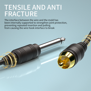 Profesional redondo nuevo 2,5 M Gel de sílice chapado en oro macho a RCA tatuaje Clip cable Clipcord fuente de alimentación para máquina de tatuaje - Product Image 4