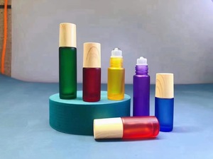 Luxe personnalisé soins de la peau emballage bouteille en verre cosmétique transparente ensemble de soins de la peau emballage récipient en verre jar - Product Image 3
