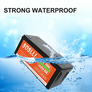 <span class=keywords><strong>Batterie</strong></span> au lithium compacte SOSLLI 12,8 V 100 Ah, design peu encombrant <span class=keywords><strong>pour</strong></span> les solutions de batteries auxiliaires <span class=keywords><strong>pour</strong></span> camping-cars, fourgonnettes et motorhomes - Product Image 3