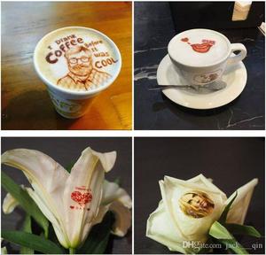 Máy in cà phê kỹ thuật số với mực ăn được cho nghệ thuật pha cà phê và thiết kế hoa hồng - Product Image 5