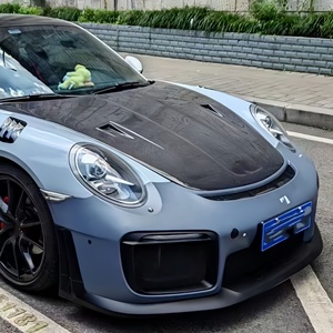Para 991 GT2 RS Kit de carrocería trasera y accesorios de rejilla de coche Actualización de parachoques delantero Para <span class=keywords><strong>911</strong></span> <span class=keywords><strong>Carrera</strong></span> 991,1 991,2 GT2 RS Cars - Product Image 6